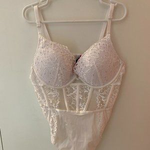 La Senza Ice Queen Lace Body Suit